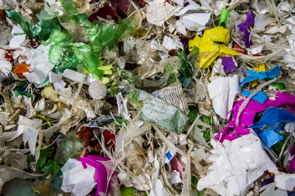 Sample of typical residual waste plastic to be processed into Plaxx™ Sample of typical residual waste plastic to be processed into Plaxx™