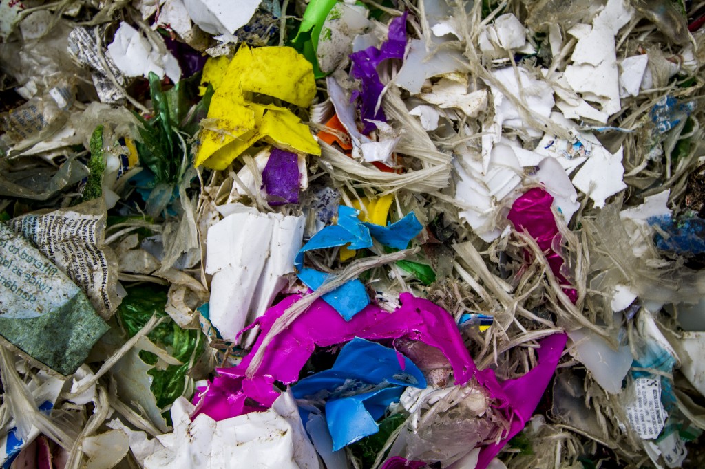 Sample of typical residual waste plastic to be processed into Plaxx™ Sample of typical residual waste plastic to be processed into Plaxx™