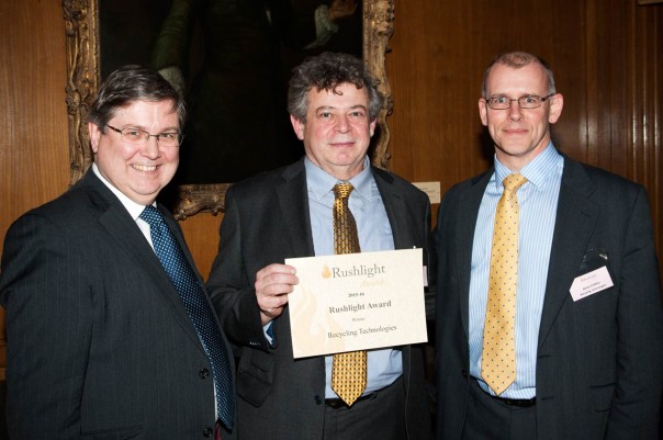 Recycling Technologies winner of three Rushlight Awards 2016