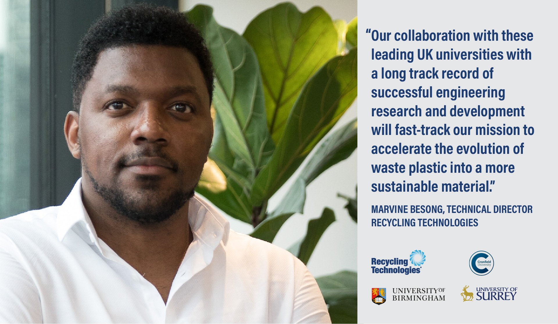 Featured image for Innovate UK backs £1.2M project to further develop chemical recycling technology