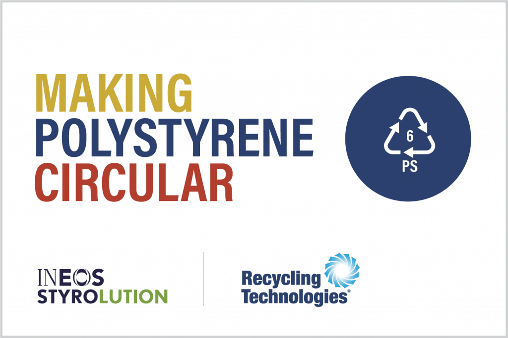 Featured image for INEOS Styrolution confirms its investment decision for Europe’s first polystyrene advanced recycling pilot plant